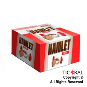 BOMBON HAMLET CHOCOLATE CON LECHE 30 UNIDADES X 1